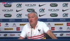 Football / Equipe de France / Deschamps : "Le ciel ne nous est pas tombé sur la tête" 07/06