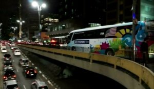 Mondial: fin provisoire de la grève du métro à Sao Paulo