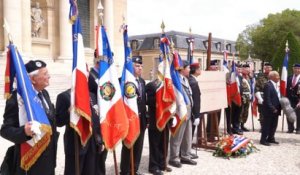 Hommage national aux dissidents - cérémonie militaire aux Invalides