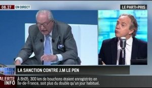 Le parti pris d'Hervé Gattegno : Front National : La réaction du parti envers Jean-Marie Le Pen n'est pas une sanction mais un avoeu – 11/06