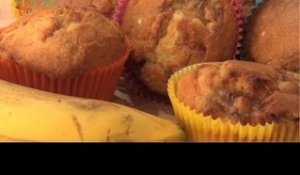 Recette de Muffins à la banane - 750 Grammes
