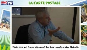 JT do Brazil / Luis vibre devant Brésil/Croatie - 13/06