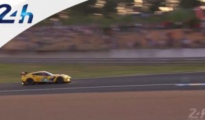 24 Heures du Mans 2014: Onboard Chevrolet 74 pendant les essais qualificatifs
