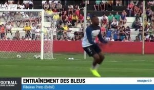 Football / Les Bleus s'éclatent à l'entraînement - 13/06