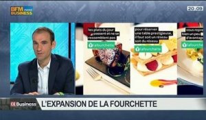 La Fourchette: le restaurant numérique étend ses griffes: Bertrand Jelensperger, dans 01Business - 14/06 1/4