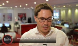 VIDÉO - Valls met en garde la gauche : "Une façon de prendre date pour lui"