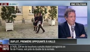 RMC Politique : Cécile Duflot est devenue l'opposante numéro un de Manuel Valls – 17/06