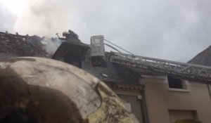 Incendie à Saint-Vincent-du-Lorouër