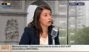 Duflot : "nommer Valls c’était faire un pas de plus dans les choix avec lesquels je ne suis pas d’accord " - 17/06