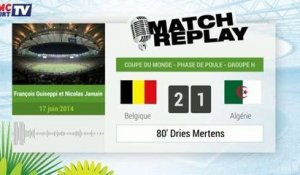 Belgique - Algérie : Le Match Replay avec le son RMC Sport !
