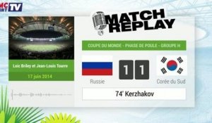 Russie - Corée du Sud : Le match Replay avec le son RMC Sport