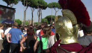 Mondial-2014: le match Italie-Costa Rica vu de Rome