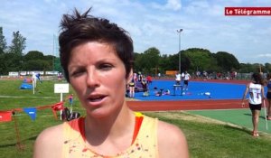 Saint-Renan (29). Championnats de Bretagne d'athlétisme : Julie Rolland en or et en argent