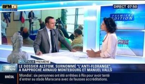 Politique Première: Le dossier Alstom a rapproché Arnaud Montebourg et Manuel Valls - 23/06