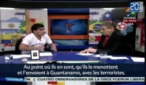 Maradona: «Pourquoi n’envoient-ils pas Suarez à Guantànamo?»