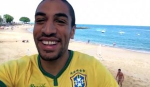Road Trip Onze Mondial au Brésil : notre envoyé spécial à la plage