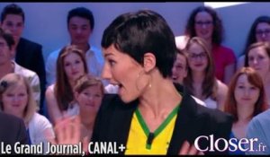 Doria Tillier imite Christina Cordula le temps de la météo