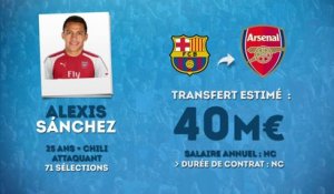 Officiel : Alexis Sanchez signe à Arsenal !