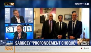 BFM Story: Garde à vue: Nicolas Sarkozy se dit "profondément choqué" - 02/07