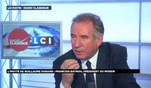 François Bayrou, invité de Guillaume Durand sur LCI - 020714