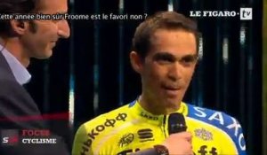 Contador : «Froome est le favori de ce Tour de France»