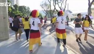 Football / Les supporters français et allemands au Maracana - 04/07