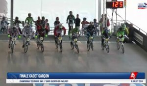 Finale Cadet Garçon Championnat de France BMX Saint-Quentin-En-Yvelines
