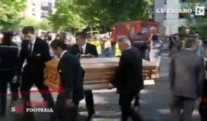 Dernier hommage à Alfredo Di Stefano au stade Santiago Bernabeu