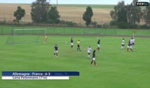 U20 Féminine : Allemagne-France, 7-4, les buts