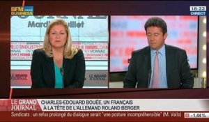 Charles-Edouard Bouée, nouveau président directeur général de Roland Berger, dans Le Grand Journal - 08/07 2/4