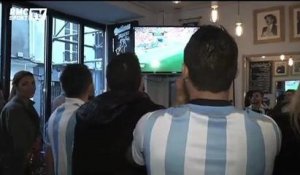Football / L'ambiance monte chez les supporters argentins à Paris - 09/07