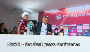 Lewandowski découvre le Bayern Munich