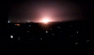 A Gaza, la nuit déchirée par les bombes israéliennes