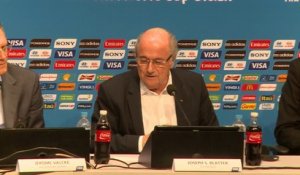 CdM 2014 - Blatter donne sa note au Brésil
