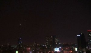 Israël: tirs de roquettes interceptés au dessus de Tel-Aviv