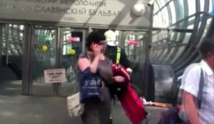 Déraillement du métro à Moscou: plus de 10 morts