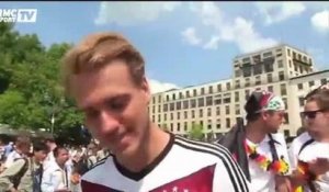 Football / Les supporters allemands sont fiers de leur équipe - 15/07