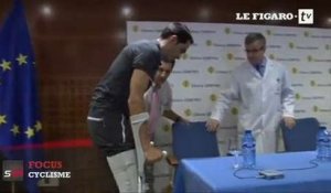 Tour de France : Contador est passé par une clinique de Madrid