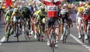 Tour de France 2014 - Etape 11 - Tony Gallopin : "C'est une récompense cette victoire"