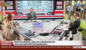 Pascale Joannin et et Benaouda Abdeddaïm, dans Le Grand Journal – 17/07 3/7