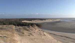 Baie d'Authie : érosion dunaire avec risque de submersion marine