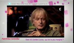 Public Zap : Dave vs Clotilde Courau : qui est le plus marginal ?