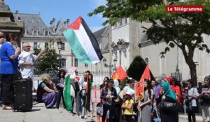 Vannes. Manifestation pro-Palestine : près de 300 participants