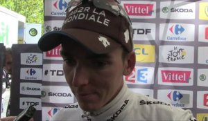 Tour de France 2014 - Etape 15 - Romain Bardet : "Je ne cours pas contre Thibaut Pinot"