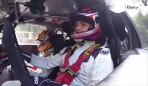 Quentin Gilbert au volant de la Citroën DS3 WRC