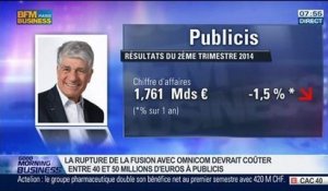 Le deuxième trimestre de Publicis est plus difficile que prévu, Maurice Lévy, dans GMB – 22/07