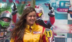 Eva Benes Championne de France de Karting Féminin