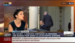 Politique Première - Crash du vol d'Air Algérie:  Hollande au plus près de la gestion de la crise - 25/07