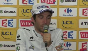 Tour de France 2014 - Etape 20 - Thibaut Pinot, maillot blanc et 3e du général