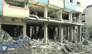 Gaza : la chaîne TV du Hamas bombardée